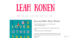 Desktop Screenshot of leahkonen.com